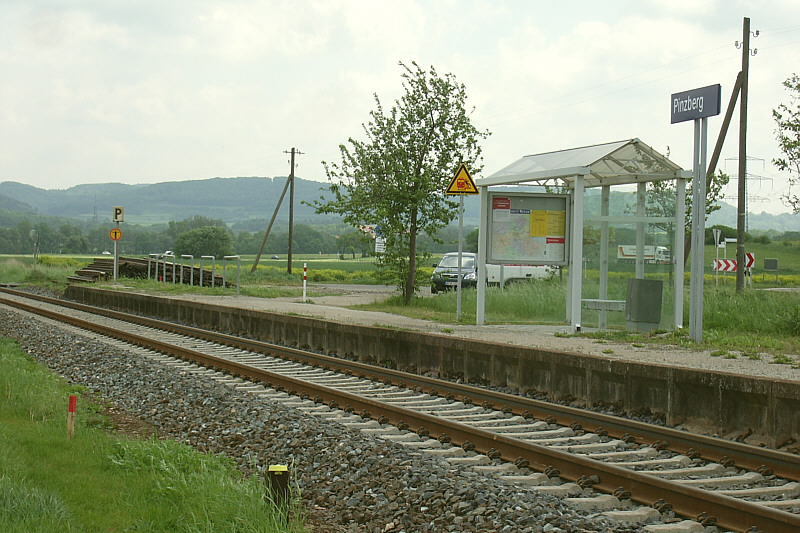 Haltepunkt Pinzberg am 10.05.2007