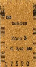 Fahrkarte, 21.03.1986